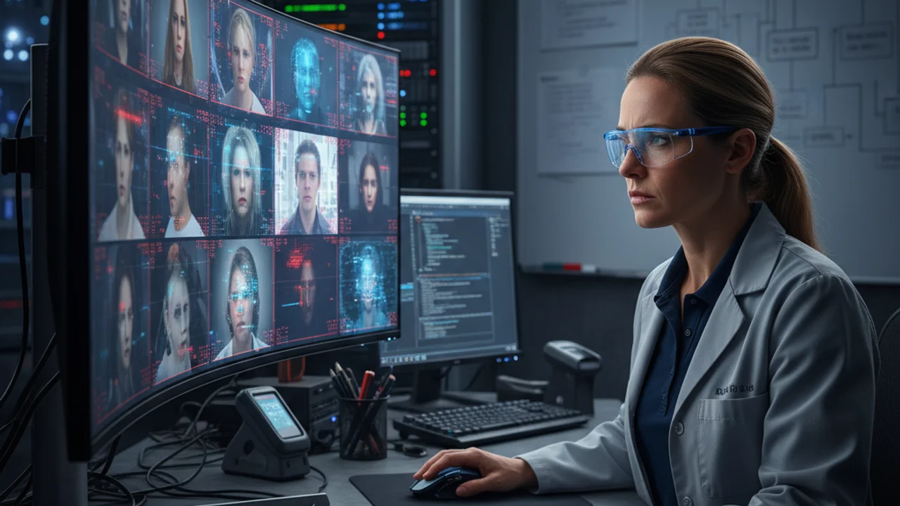 Diagram, amely a deepfake-felismerés leggyakoribb hibáit és azok tényleges megbízhatóságát mutatja jelzőként
